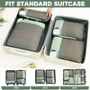 BAGAIL 4 Set/6 Set/8 Set Compression Packing Cubes Travel Accessories