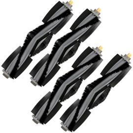 4 Pieces Roller Brush Compatible with DEEBOT X1/ X1 Omni/ X1 Turbo/ X1 PRO Omni/ T10/ T10 Omni/ T10 Plus/ T20/ T20 Omni. Main Brush Replacement Parts Robot Vacuum Cleaner Replacement Parts