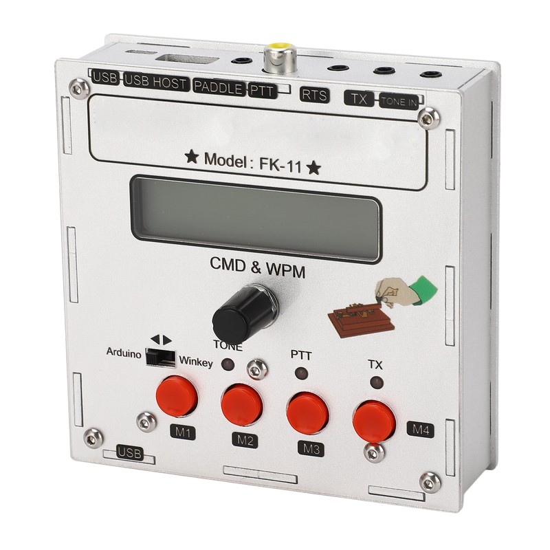 K3NG Keyer Open Source CW Morse Code Aluminum Alloy K3NG