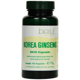 Bios Korea Ginseng, 100 Capsules (73 g)