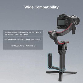 SMALLRIG Side Handle Side Handle for DJI Ronin-S/SC / RS2 / RSC2 / RS 3 / RS 3 Pro/RS 3 Mini & ZHIYUN Crane 2S / 2 / V2 & MOZA Air 2 / AirCorss 2 Gimbal Rings - 2786
