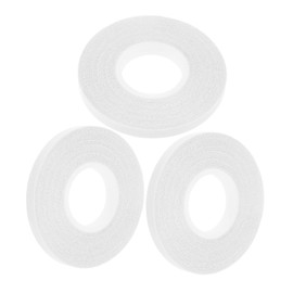 Operitacx 3 Stück Wasserlösliches doppelseitiges Klebeband doppelseitiges Klebeband zum Basteln Dokumentenband Zeichenband PVA Weiß
