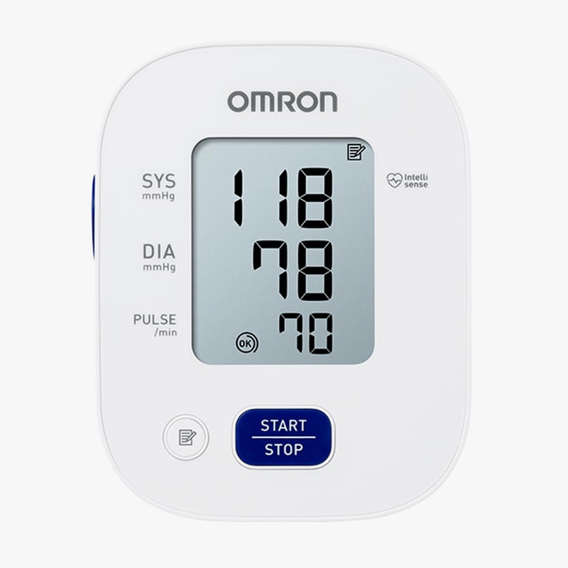 OMRON Baumanómetro digital de brazo HEM-7142 con 14 memorias