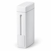 4.5L Slim Bathroom Trash Can with Concealed Toilet Brush, Narrow