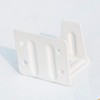 Cutelec Center Support Bracket 2 Pack White Color for 2"