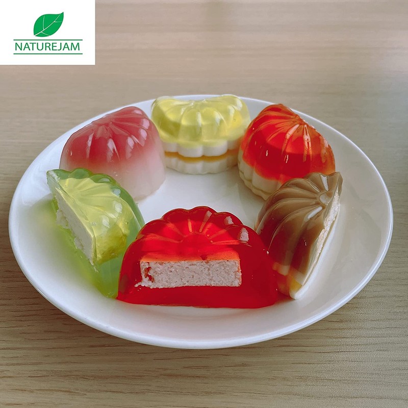 NatureJam Agar Agar Powder 1 Pound-Premium Gel Strength Gelatin Substitute