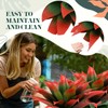 Giegxin 2 Pack 28 Inch Artificial Agave Plants Red UV