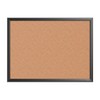Staples Cork Bulletin Board, Black Frame, 2' x 1.5' (ST62833)