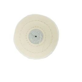 Muslin Buff Polishing Wheel 4 x 40 Ply for Dental Laboratory, Jewelry, & Art and Craft - Pack of 10 Buffing Wheels