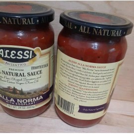 Alessi 2: ALESSI AUTENTICO ITALIAN ALLA NORMA  PREMIUM SAUCE w/ Eggplant olive oil 24oz