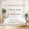 Manfei Fire Truck Duvet Cover Set Single Size, Red Fire