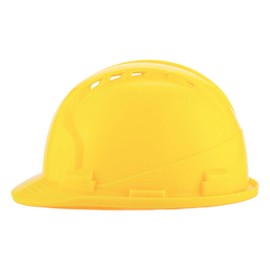 YsXoWiui Construction Hard Hat, Industrial Work Head Protection Cap for Outdoor Climbing, Sturdy Safety Helmet Vented Hardhats Secure Fit for Worker Men, Yellow