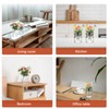 20 Pcs Plastic Cylinder Vase 3.93inch Bulk for Flowers Centerpieces,