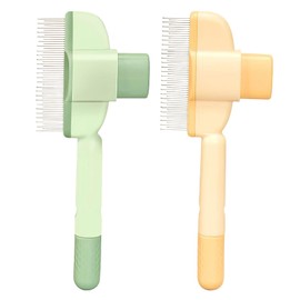 TVSVKWE 2 Pieces Of Pet Comb, Multi-Functional Comb, Pet Hair Cleaning Tools, Pet Supplies, Knot Comb.