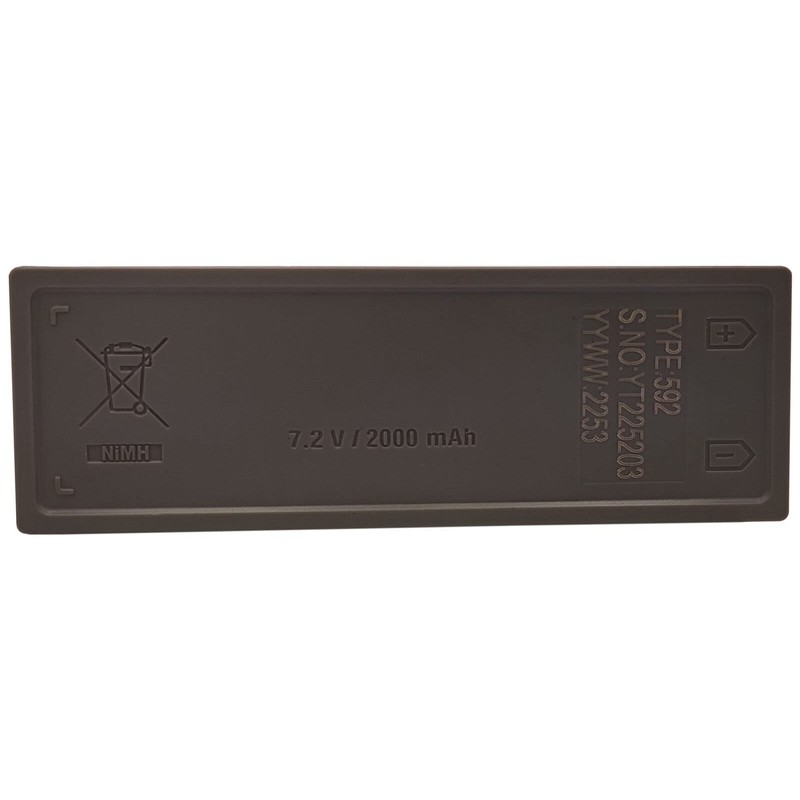 Zivases 2-Pack 2000mAh RSC7220 13445 NiMH 592 Battery 7.2V for