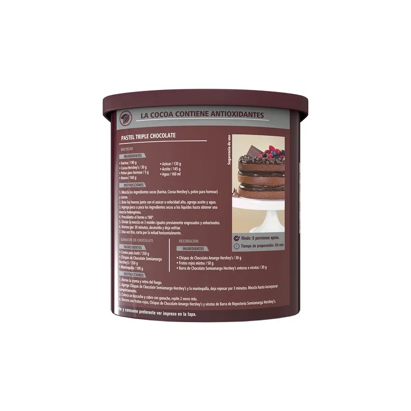 Hershey's Cocoa Natural Lata 226g