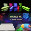 Professional Invisible UV Ink for Inkjet Printers 4 Colors Set,
