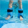 Swim Aquatic Cuffs, Underwater Training Leg Dumbbells Pair for Pool