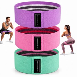 Knitting Fitness Bands, Terrabands Resistance Bands, Resistance Bands for Squats, Butt Lifts and Yoga Training, Ideal for Home Gym, Outdoor and Yoga