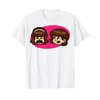Wahhh! Cartoon Girls Arguing Characters For Kids T-Shirt