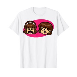 Wahhh! Cartoon Girls Arguing Characters For Kids T-Shirt