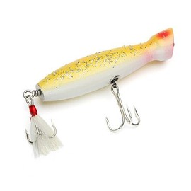 Stan Gibbs Lures Polaris Popper Yellow 6.5" 3 1/2oz