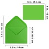 Supla 160 Sets 16 Colors Contour Flap Envelopes & Blank