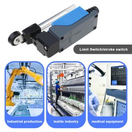 ECSiNG 4PCS ME-8108 Limit Switches Adjustable Roller Lever Arm Switch NC-NO for Machine Tools Hoisting Machinery Electrical Equipment AC 250V 2A or DC 220V 0.25A