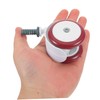 Gatuida 4pcs Noiseless Walker Caster Wheels Durable Plastic Replacement Casters