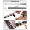Guitar Repair Kit Luthier Tools Set, Fret Leveling Kit, Complete