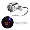 Tachometer Display, 2 in 1 Motorcycle LED Digital Voltmeter Tachometer