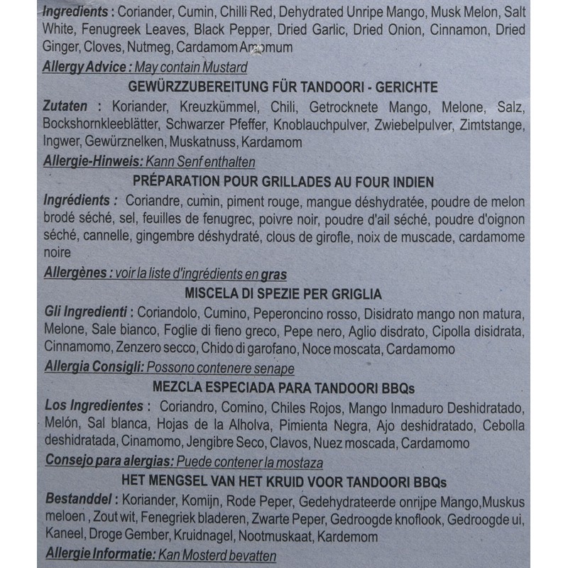MDH Tandoori Barbeque Masala 100g