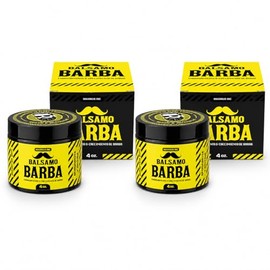Maximus Kit 2 Bálsamos para Barba | Alternativa Natural con Bergamota 20% y Biotina | Estimula Crecimiento y Densidad en Vello Escaso | Rápida Absorci