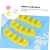 Healeved 9pcs Nail Art Display Rack Elegant Nail Practice Stand