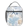 ainori Reusable Nautical Coastal Lunch Box for Kids Girls Boys