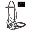 Paris Tack Round Raised Double Fancy Stitch Figure 8 Bridle
