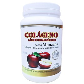 Pretty Bee Nutrition Colágeno Ácido Hialurónico Sabor Manzana Suplemento Alimenticio