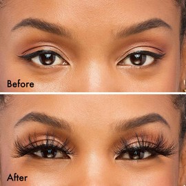 i-ENVY False Lashes Luxury Mink Collection Eyelashes 100% Real Mink Glamorous Eye Look Lashes Maximum Fluffiness 3D Multi-Curl Angle