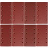 STEBRUAM 48 Pieces Sanding Pads,93 x 185 mm Square Hook