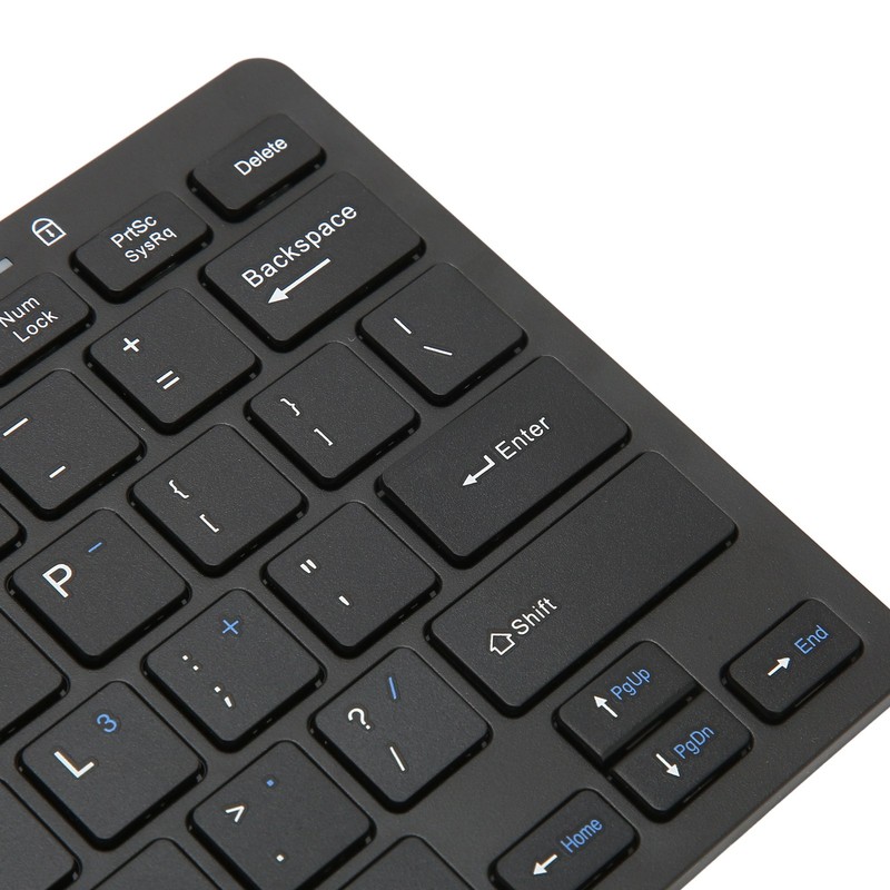 Mini Keyboard Mini Ultra Thin 78 Keys USB Wired Keyboard