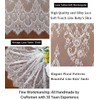 ShinyBeauty Lace-Tablecloth-Rectangular 60x120-Inch White Rectangle Overlay Tea Tablecloth Lace Tablecloths