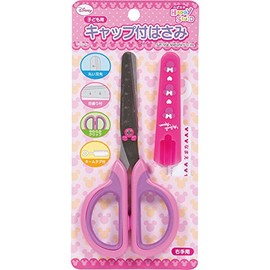 サンスター文具 ディズニー キャップ付はさみ ハピスタ ミニーマウス S3714225