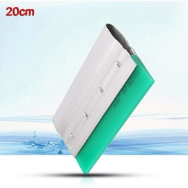 Aluminium Handle Rubber Blade Scraper Aluminium Silk Screen Printing Squeegee for Screen Printing 20cm Square-Cut Blade