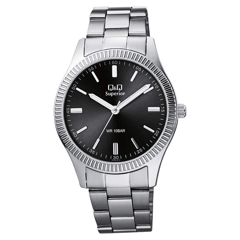 Q&Q Casual Watch S294J212Y, black, Bracelet