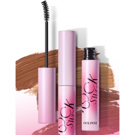 1PC Rock Sweet Eyebrow Mascara Eyebrow Concealer Color, Golden Light Brown Styling Brow Mascara, 3.5g (03#)