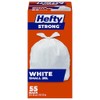 Hefty™ Garbage Bags, Strong Small 25 Litres White Kitchen, Easyflaps™,