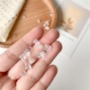 Zocita 200 Pcs (100 Pairs) Silicone Earring Backs, Clear Safety