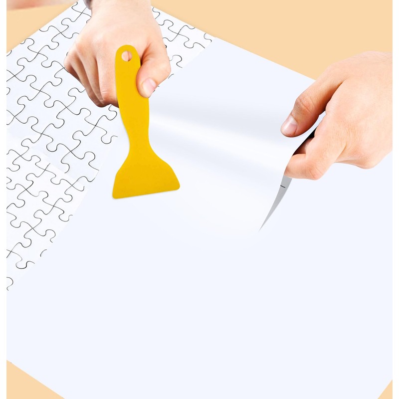 SietDESEO 6 Pieces Puzzle Saver Sheets Peel and Stick, Preserve