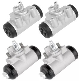Caltric 2 Front And Rear Wheel Hub Brake Cylinder For Kawasaki 43092-1054 43092-1053