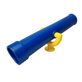 OTITU Binocular/Telescopic Play Tower, Playhouse Accessories, Binoculars Plastic, Telescopic Telescope for Play Towers, Climbing Tower, Children's Toy, Garden, Blue - Yellow